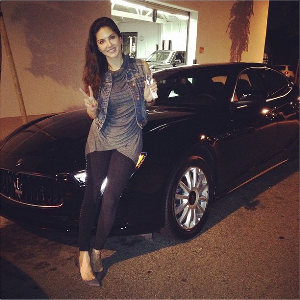 Husband Daniel Weber gifts Sunny Leone a Maserati worth 50 lakhs!